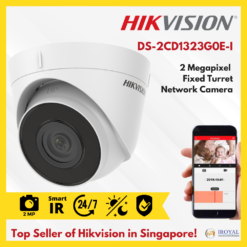 HIKVISION DS-2CD1323G0E-I 2 MP IR Fixed Network Turret Camera