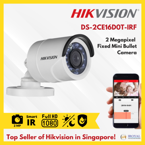 Hikvision DS-2CE16D0T-IRF HD1080P IR Bullet Camera