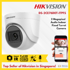 Hikvision DS-2CE76D0T-ITPFS 2 MP AUDIO CAMERA