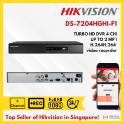 Hikvision DS-7204HGHI-F1 TURBO HD DVR 4 CH| UP TO 2 MP | H.264H.264 video recorder