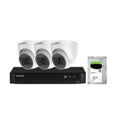 HIKVISION DS 2CE76H0T ITPF(C) 5MP Ultra HD CCTV Camera Solution – 2 CAM Package IR Night Vision 2560 × 1944 resolution 2.8 mm, 3.6 mm, 6 mm fi