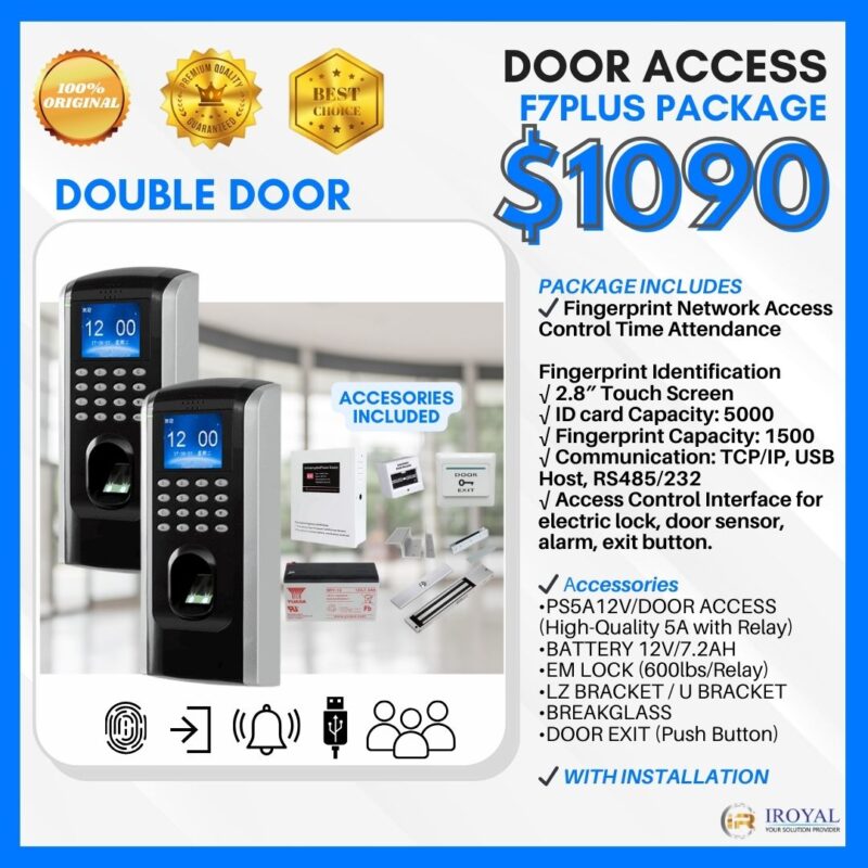 Door Access System Singapore Hikvision Face Recognition Door Access