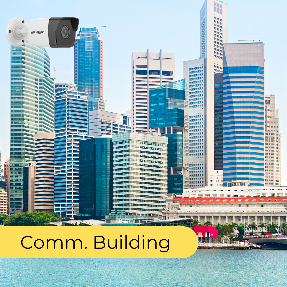 cctv package in singapore COMMERCIAL BUILDING