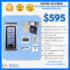 Door Access K2 Card & Pin Weatherproof Reader Package