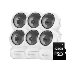 EZVIZ C6N Smart WiFi IP PT CCTV Solution – 6 CAM Package 1080P PanTilt Packages (1)