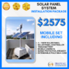 IROYAL 100W SOLAR PANEL MOBILE SET WITH CONTROLLER