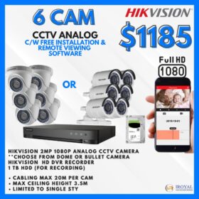 CCTV Camera Singapore - Supply Install CCTV & IP POE Camera | iRoyal