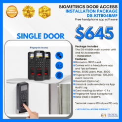 Hikvision DS-K1T804BMF Single Door Access Biometric Fingerprint Access INSTALLATION PACKAGE