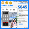 Hikvision DS-K1T502 Single Door Access System - Biometric, Card & Pin No - Weather Proof - with Installation