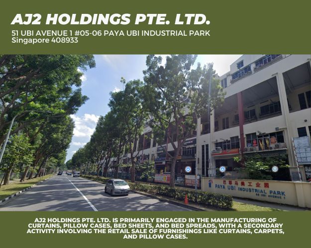 AJ2 Holdings Pte Ltd @ Ubi Showroom​