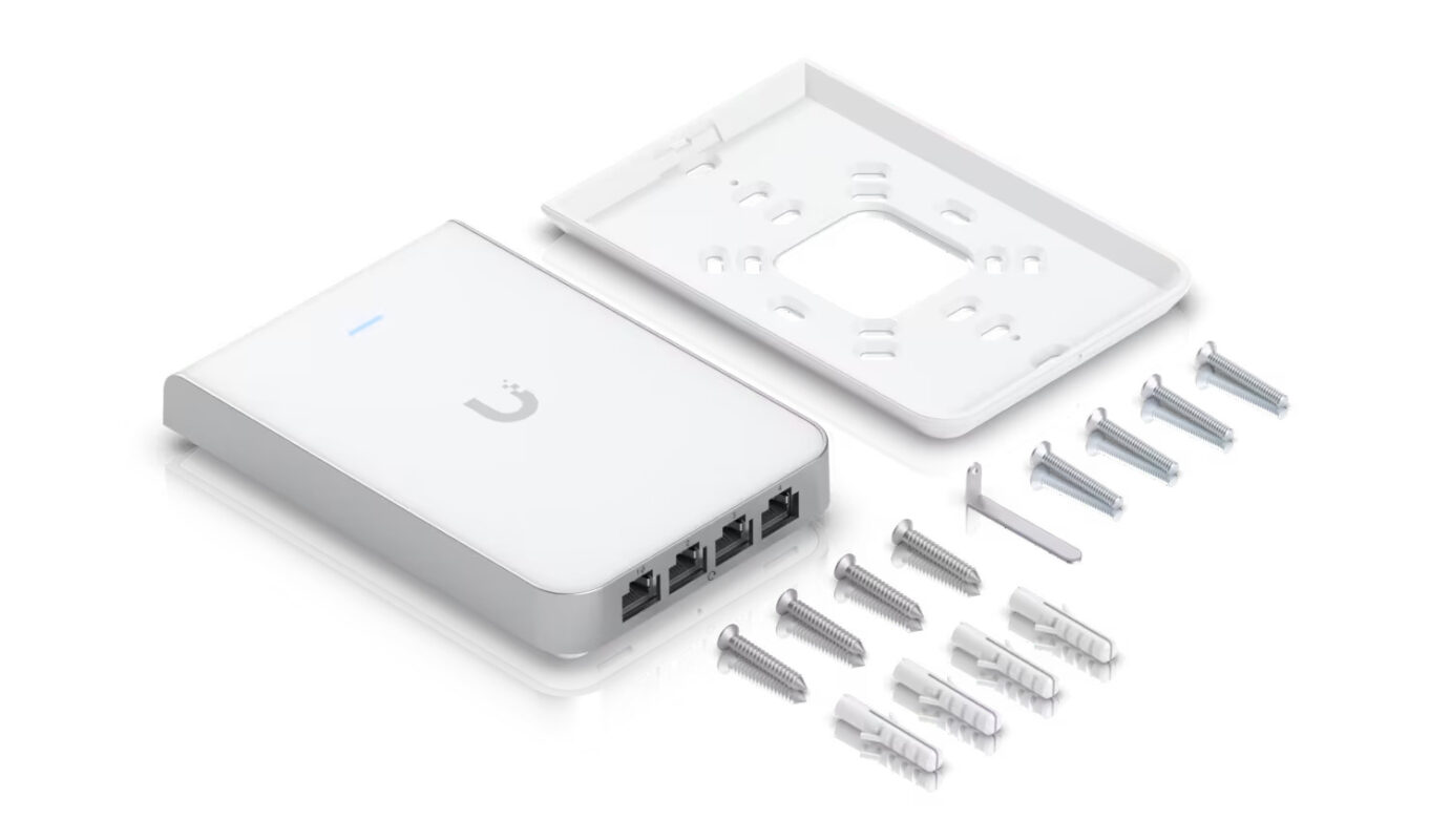 Ubiquiti U6 In Wall Ap Wifi6 Repea ter Router Ceiling Access Point Package with installation (2)