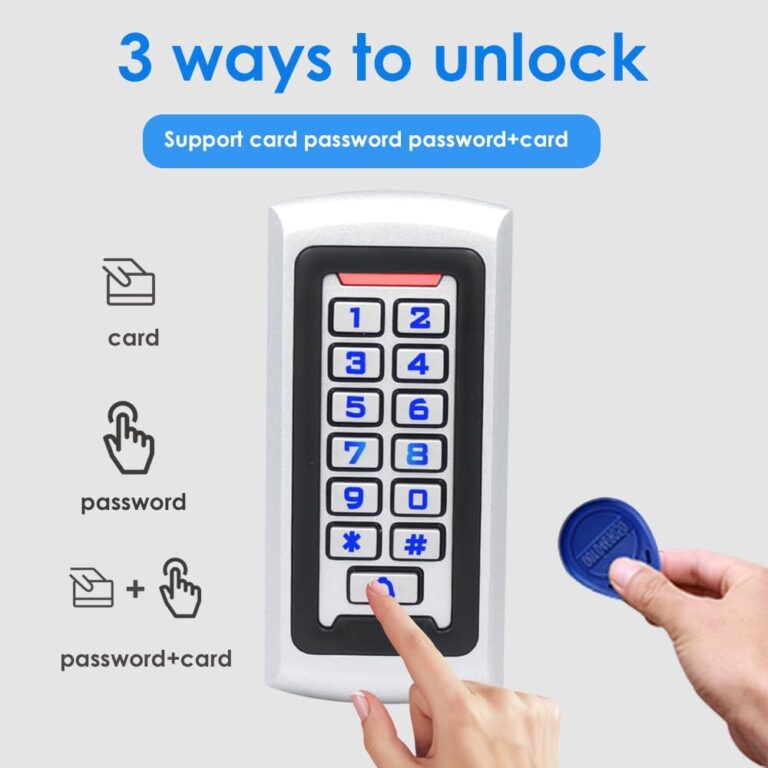 Double Leaf Door Keypad RFID Access Control System FS601 Package ...