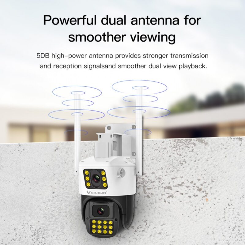 Vstarcam Dual Lens View Solar CCTV Camera 1 CAM Packa CG663DR 4G Smart Outdoor Waterproof Camera (3)