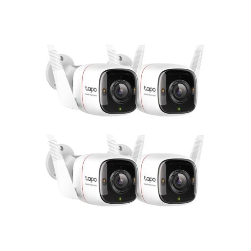 TPlink C325WB 2K QHD Outdoor Security WiFi Camera – 4 CAM Package (2)