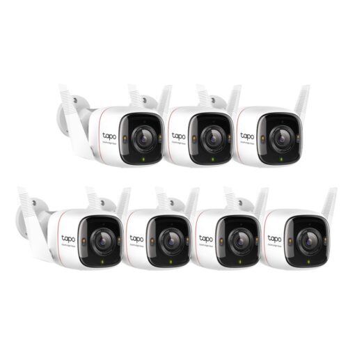 TPlink C325WB 2K QHD Outdoor Security WiFi Camera – 7 CAM Package (2)