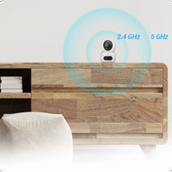 EZVIZ H7C Dual 2K Dual Lens 1 CAM PACKAGE Pan Tilt Smart Color Night Vision Auto Smart Tracking WiFi Camera with 64GB microSD card