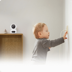 EZVIZ H7C Dual 2K Dual Lens 1 CAM PACKAGE Pan Tilt Smart Color Night Vision Auto Smart Tracking WiFi Camera with 64GB microSD card