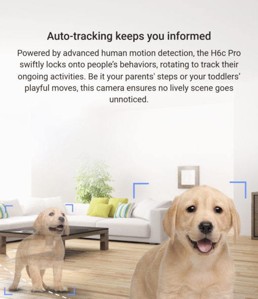 EZVIZ H6C 2K 2 TO 8 CAM Pan Tilt Smart Color Night Vision Auto Smart Tracking WiFi Camera (3)