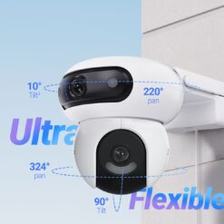 EZVIZ H90 Dual 2K Pan Tilt Smart Color Night Vision Auto Smart Tracking WiFi Camera (1)