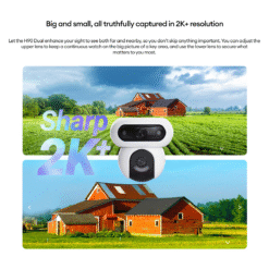 EZVIZ H90 Dual 2K Pan Tilt Smart Color Night Vision Auto Smart Tracking WiFi Camera (2)