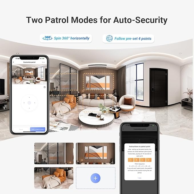 EZVIZ H7C Dual 2K+ 4MP Pan Tilt Smart Color Night Vision Auto Smart Tracking Wi-Fi Camera 12 ezviz h7c 2k+ 4mp (7)