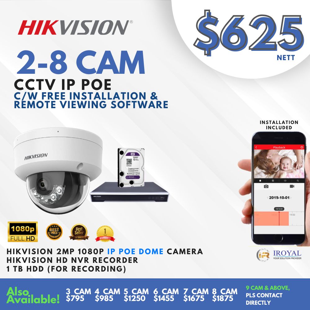 2024 CCTV DESIGNS FOR IROYAL WEBSITE