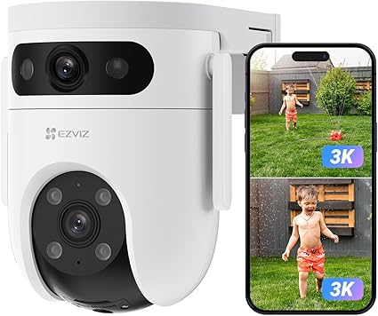EZVIZ H9C Dual 3K Pan & Tilt WiFi Outdoor CCTV Camera with Installation 1 EZVIZ H9c 3K Dual