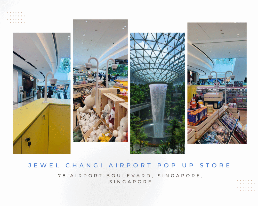 Multi Hikvision IP POE CCTV Camera System Iroyal Client Installation Jewel Changi Airport Pop up Store (1)