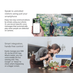 EZVIZ EB8 4G SIM Card 2K Pan & Tilt Wire-Free Battery IP CCTV Camera with Solar Panel 23 9
