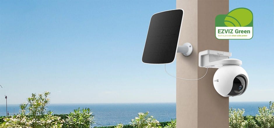 EZVIZ EB8 4G SIM Card 2K Pan & Tilt Wire Free Battery IP CCTV Camera with Solar Panel (1)