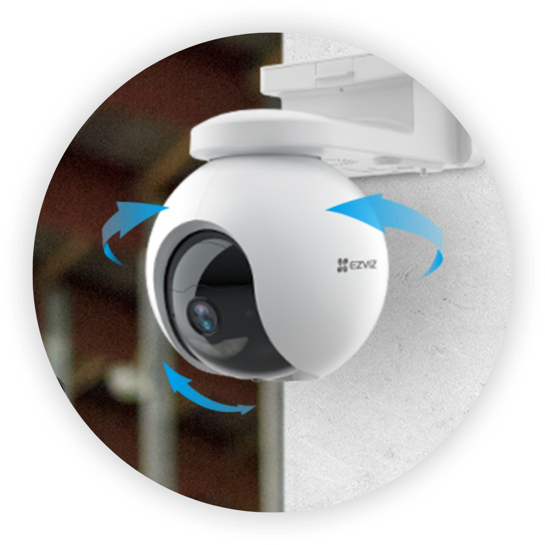 EZVIZ EB8 4G SIM Card 2K Pan & Tilt Wire Free Battery IP CCTV Camera with Solar Panel (6)