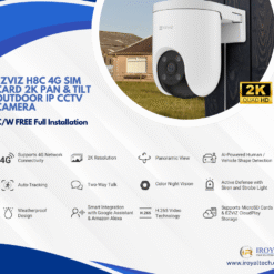 EZVIZ H8c 4G SIM Card 2K Pan & Tilt Outdoor IP CCTV Camera 15 EZVIZ H8c 4G SIM Card 2K Pan & Tilt Outdoor IP CCTV Camera (1)