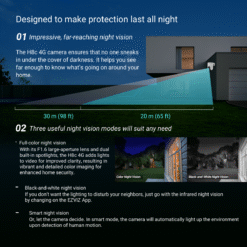 EZVIZ H8c 4G SIM Card 2K Pan & Tilt Outdoor IP CCTV Camera 22 EZVIZ H8c 4G SIM Card 2K Pan & Tilt Outdoor IP CCTV Camera (7)