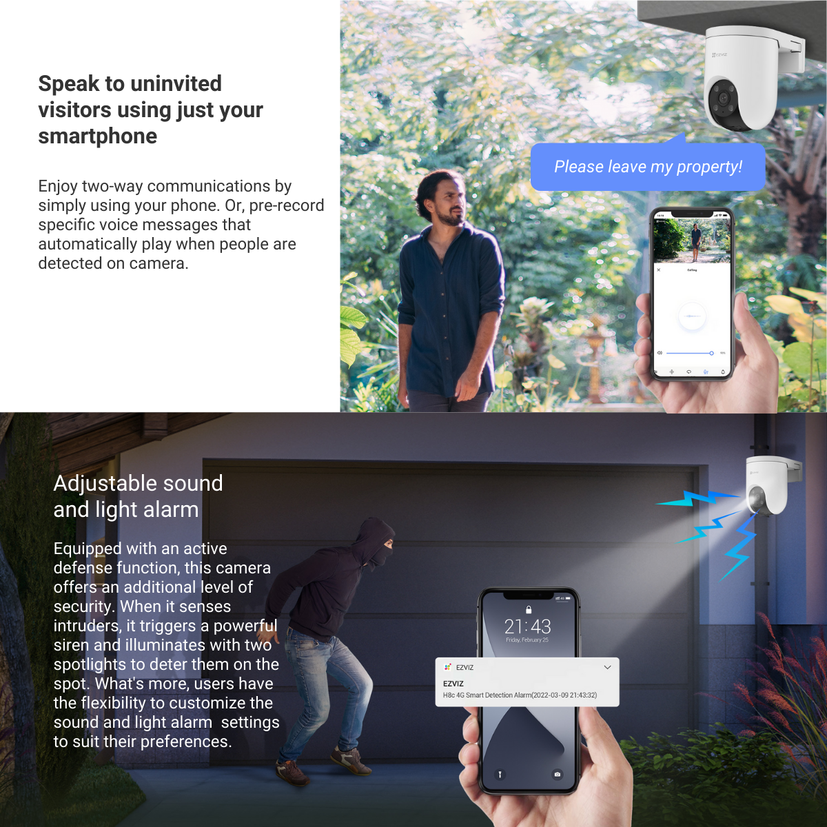 EZVIZ H8c 4G SIM Card 2K Pan & Tilt Outdoor IP CCTV Camera 10 EZVIZ H8c 4G SIM Card 2K Pan & Tilt Outdoor IP CCTV Camera (8)