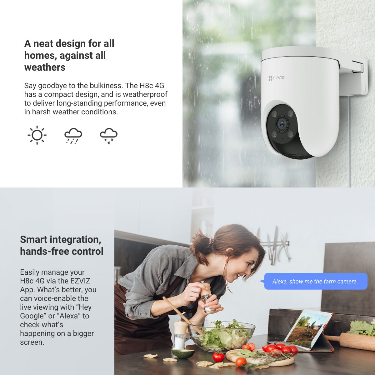 EZVIZ H8c 4G SIM Card 2K Pan & Tilt Outdoor IP CCTV Camera 11 EZVIZ H8c 4G SIM Card 2K Pan & Tilt Outdoor IP CCTV Camera (9)