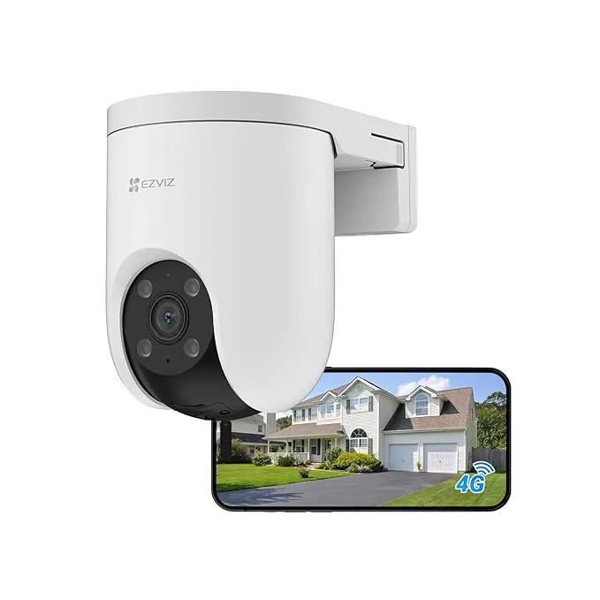 EZVIZ H8c 4G SIM Card 2K Pan & Tilt Outdoor IP CCTV Camera 1 EZVIZ H8c 4G SIM Card 2K Pan & Tilt outdoor CCTV camera
