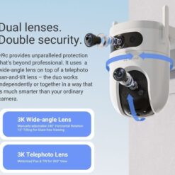 EZVIZ H9C Dual 3K Pan & Tilt WiFi Outdoor CCTV Camera with Installation 16 EZVIZ H9C Dual 3K Pan & Tilt WiFi Outdoor CCTV Camera with Installation (2)