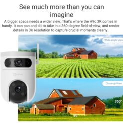 EZVIZ H9C Dual 3K Pan & Tilt WiFi Outdoor CCTV Camera with Installation 20 EZVIZ H9C Dual 3K Pan & Tilt WiFi Outdoor CCTV Camera with Installation (6)