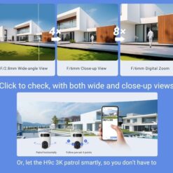 EZVIZ H9C Dual 3K Pan & Tilt WiFi Outdoor CCTV Camera with Installation 21 EZVIZ H9C Dual 3K Pan & Tilt WiFi Outdoor CCTV Camera with Installation (7)