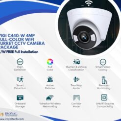 VIGI C440-W 4MP Full-Color WiFi Turret CCTV Camera Package 10 VIGI C440 W 4MP Full Color WiFi Turret CCTV Camera Package