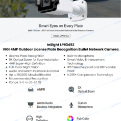 VIGI InSight LPR345Z License Plate Recognition CCTV Camera Package (2)