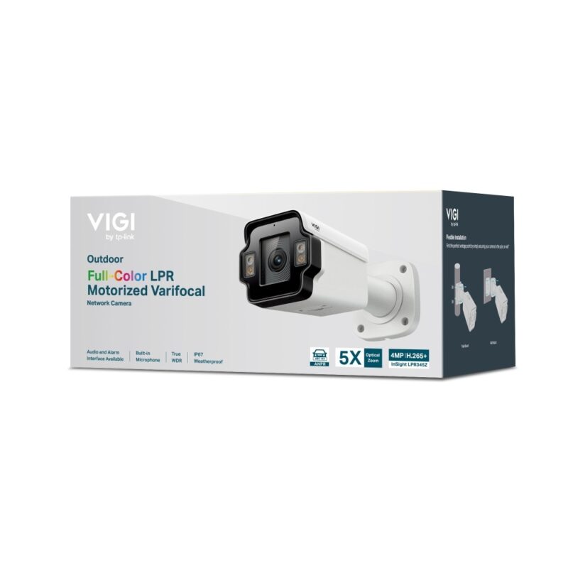 VIGI Insight LPR345Z License Plate Recognition CCTV System 9 VIGI InSight LPR345Z License Plate Recognition CCTV Camera Package (3)