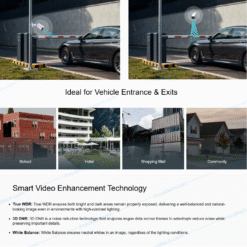 VIGI InSight LPR345Z License Plate Recognition CCTV Camera Package (4)