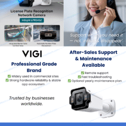 VIGI InSight LPR345Z License Plate Recognition CCTV Camera Package (5)