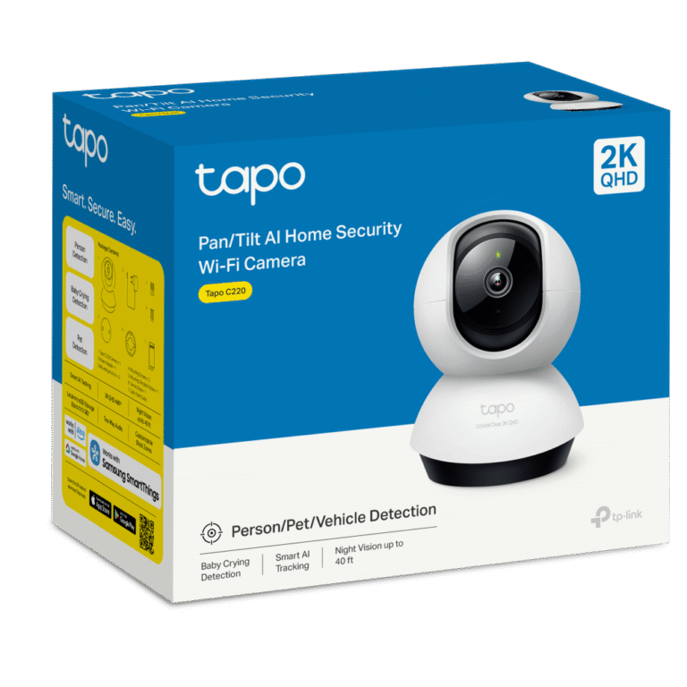 TPlink 2K 4MP QHD WiFi PT CCTV Solution Smart AI Detection 10 imgi 34 Tapo C220(EU)1.0 190x160x110mm 7000003357 large 20260113190725s