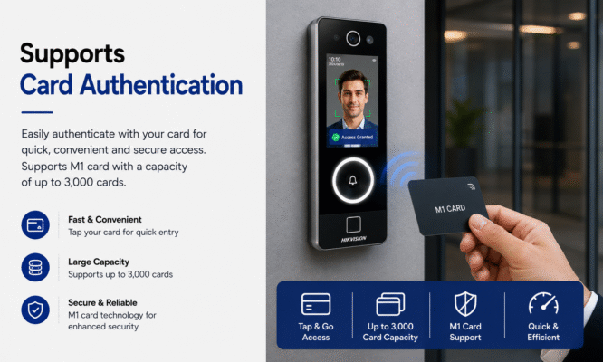Hikvision DS K1T323MBWX E1 2MP Value Series Face Access Terminal Hikvision DS K1T323MBWX E1 Face Recognition Access Control Terminal Package (6)