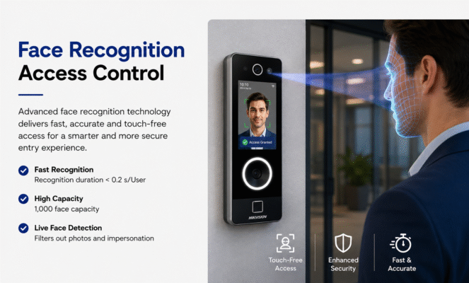 Hikvision DS K1T323MBWX E1 Face Recognition Access Control Terminal Package (7) Hikvision DS-K1T323MBWX-E1 Face Recognition Door Access System Singapore Installation