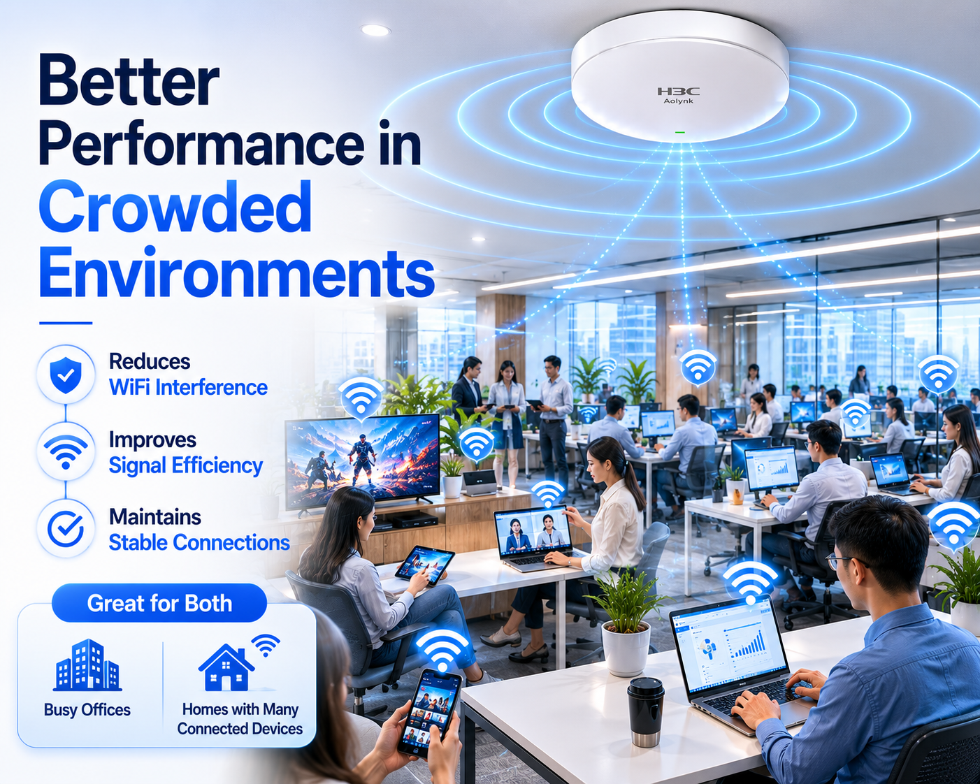 H3C Aolynk UAP622MG AX30 WiFi 6 Ceiling Access Point Package with Installation 5 H3C Aolynk UAP622MG AX3000 WiFi 6 Ceiling Access Point Package with Installation (7)