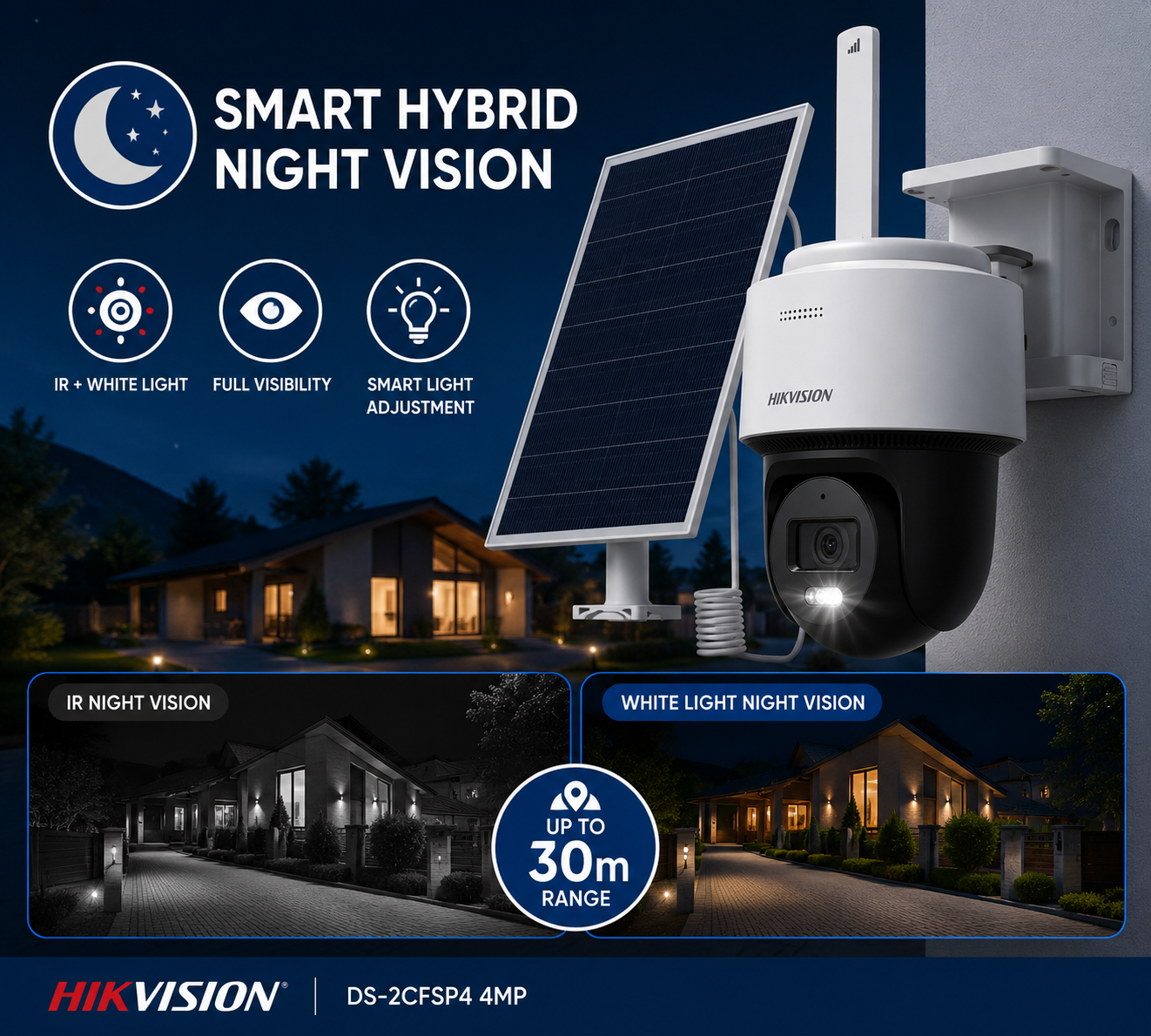 Hikvision DS-2CFSP4 4MP Solar 4G Pan and Tilt Outdoor CCTV Camera Package 6 Hikvision DS 2CFSP4 4MP Solar 4G Pan and Tilt Outdoor CCTV Camera Package (2)