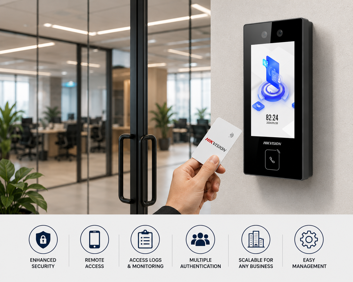 Hikvision Door Access Control System: Complete Guide for Offices and Businesses (2026) 1 Hikvision Door Access Control System Complete Guide for Offices and Businesses (2027)